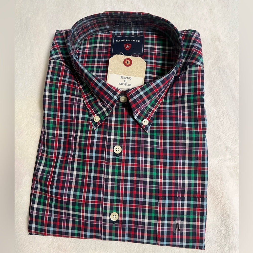 NWT- Men’s Saddlebred Long Sleeve Shirt